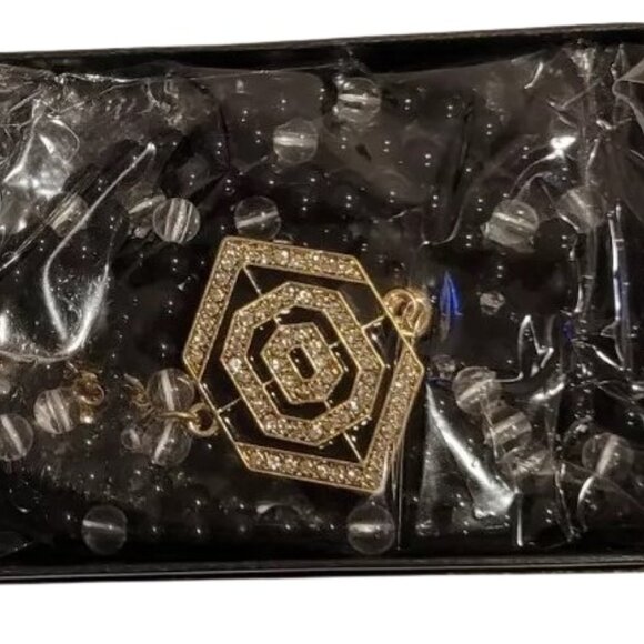 AVON NWT PAULA ABDUL ART DECO TASSEL NECKLACE - Picture 3 of 4